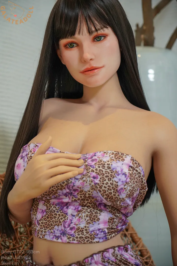 163cm (5ft4) D罩杯 頂級 矽膠 性愛娃娃, ROS 头部 JS198